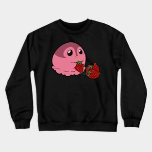 Penguinscoops - strawberry Crewneck Sweatshirt